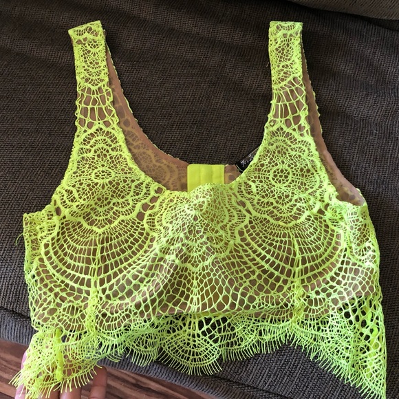 NWOT For Love and Lemons Spring Fling Bra Top L - Picture 4 of 12